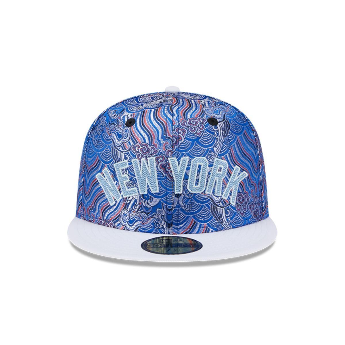 Gorra 59fifty New York Yankees MLB Wave Fill Blue - 60571766-2