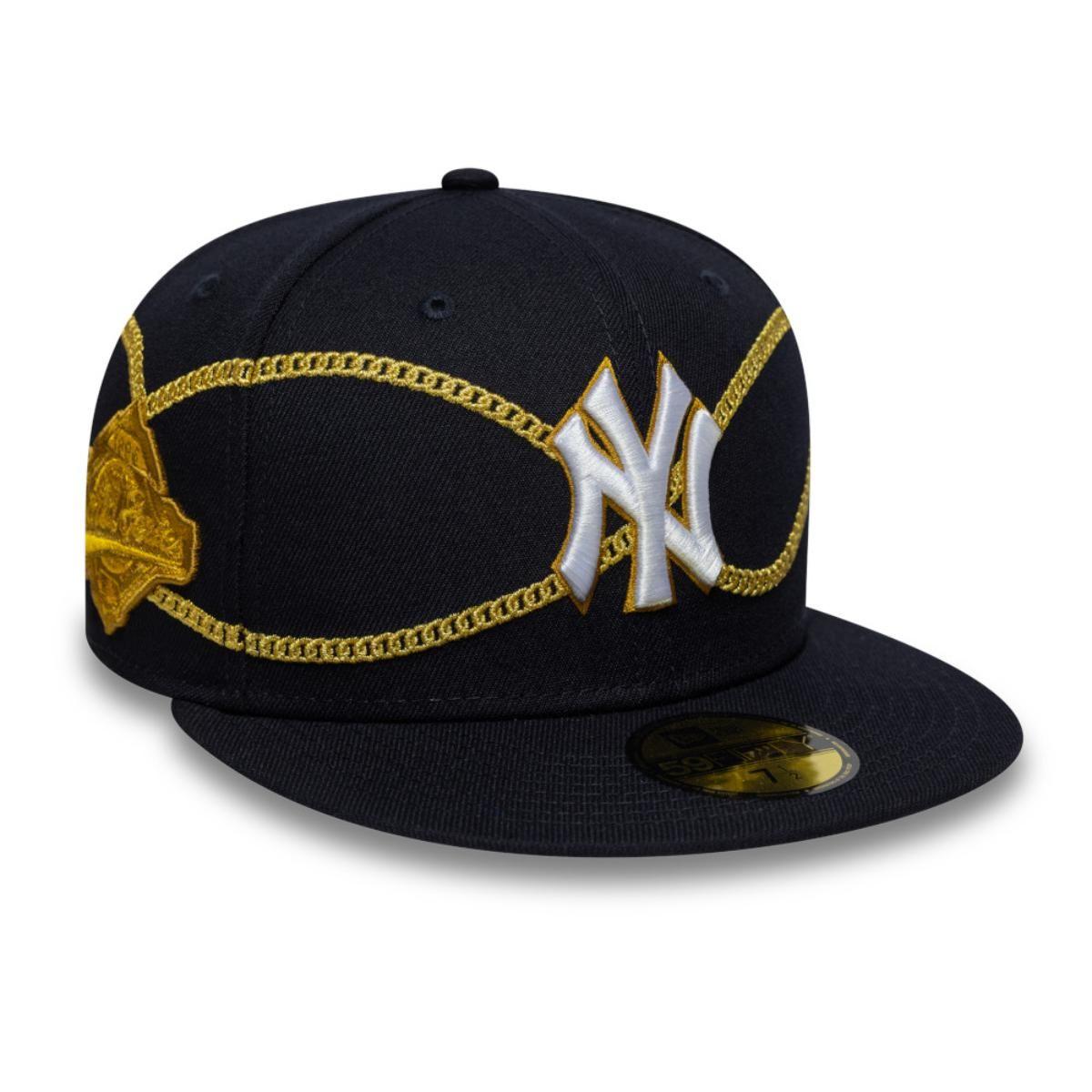 Gorra 59Fifty New York Yankees Chain Wrap Navy - 60691169-1