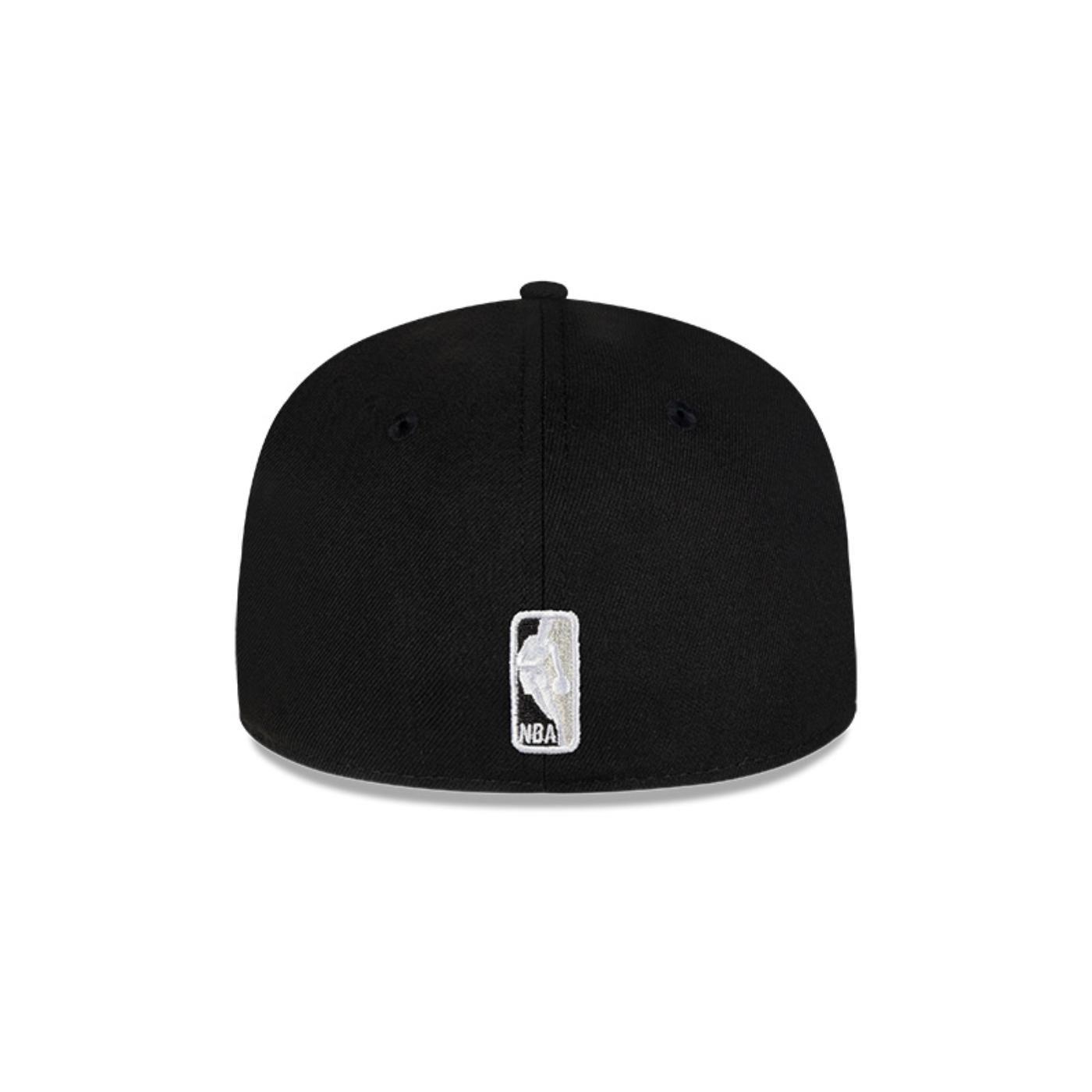 Gorro 59Fifty NBA Chicago Bulls Soul Black and Silver Black - 70778489-4