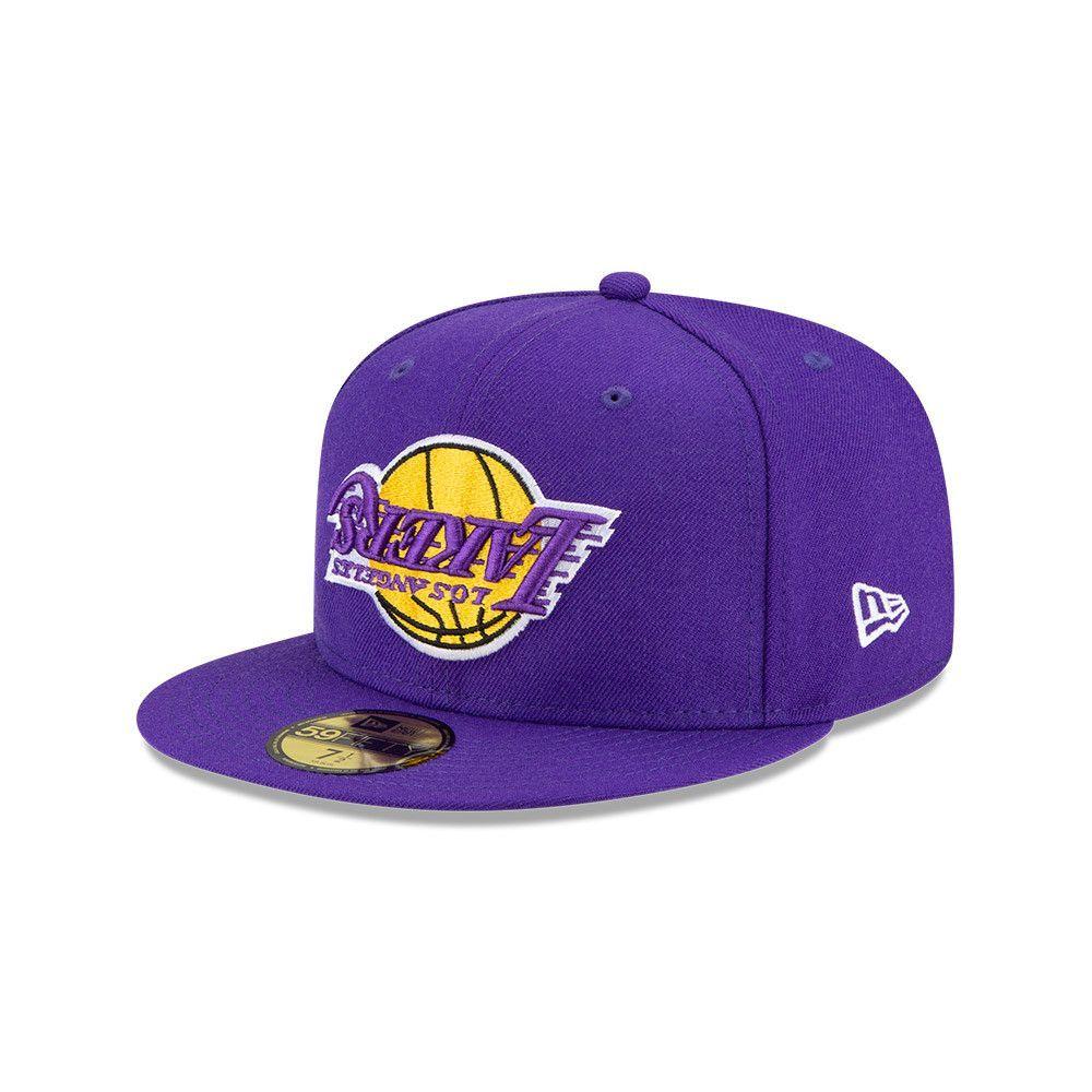 Jockey Los Angeles Lakers NBA 59Fifty Purple - 60185265-0