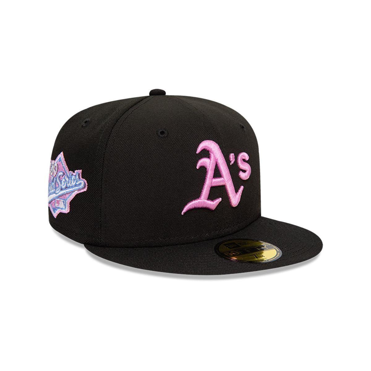 Gorra 59Fifty Oakland Athletics Neon Z Pack Negro - 60435098-0