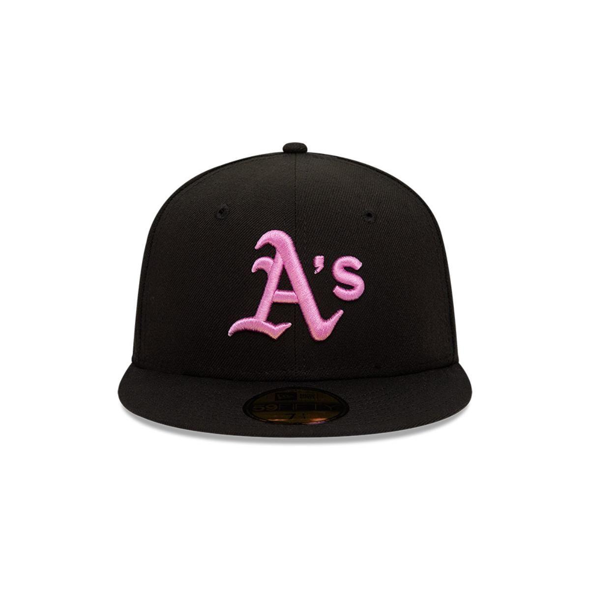 Gorra 59Fifty Oakland Athletics Neon Z Pack Negro - 60435098-2