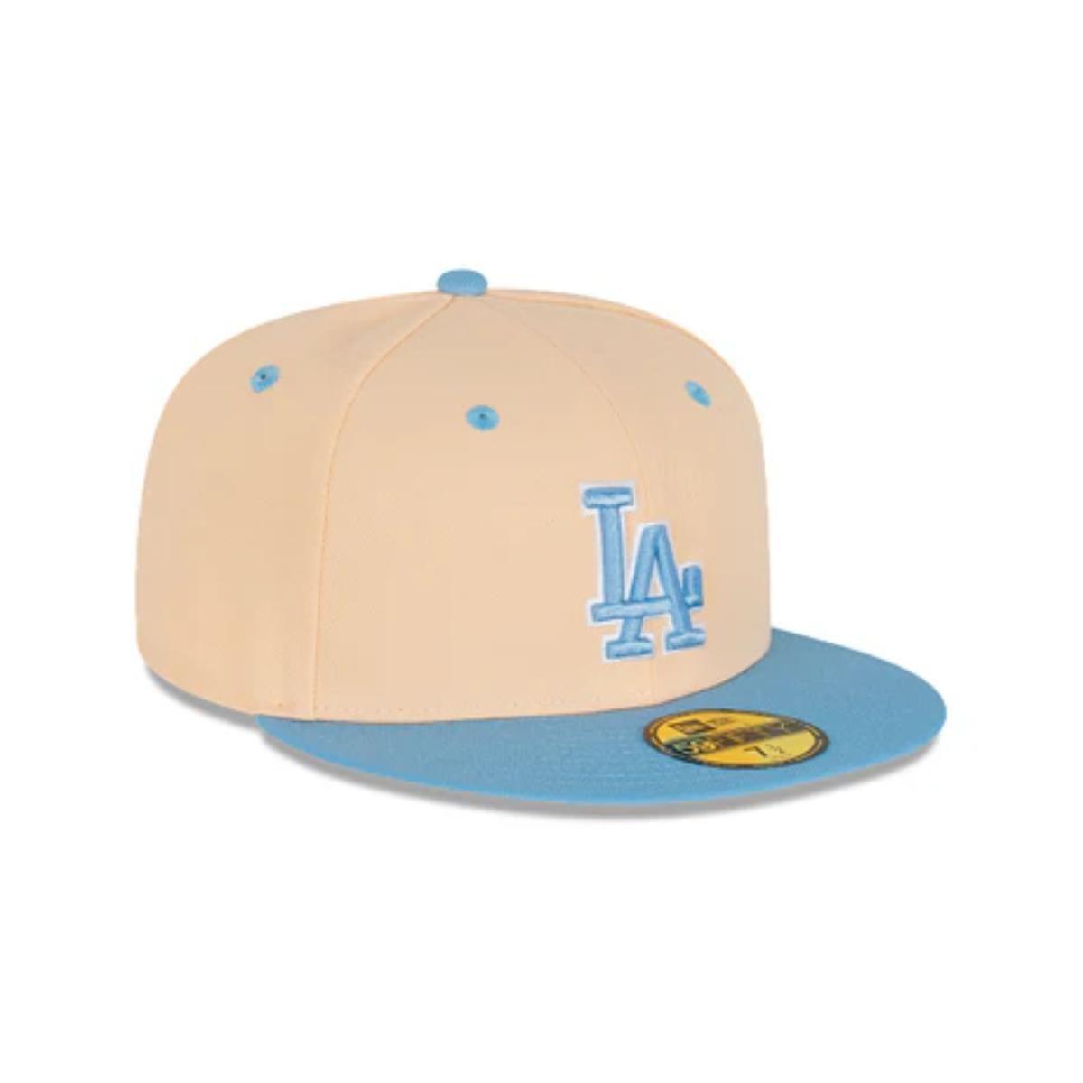 Gorra 59fifty Los Angeles Dodgers MLB Ice Latte Blue - 60416040-1
