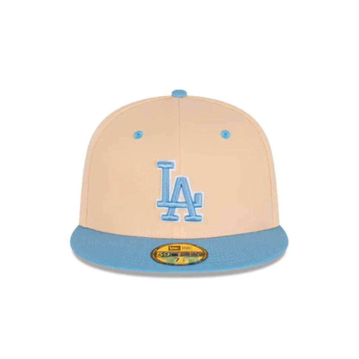Gorra 59fifty Los Angeles Dodgers MLB Ice Latte Blue - 60416040-2