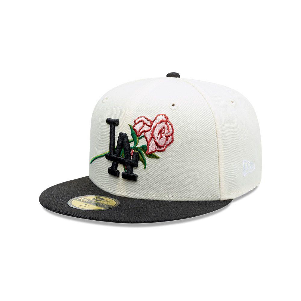 Gorra 59Fifty MLB Los Angeles Dodgers MLB Pink Rose Blanco-70996032-718-2