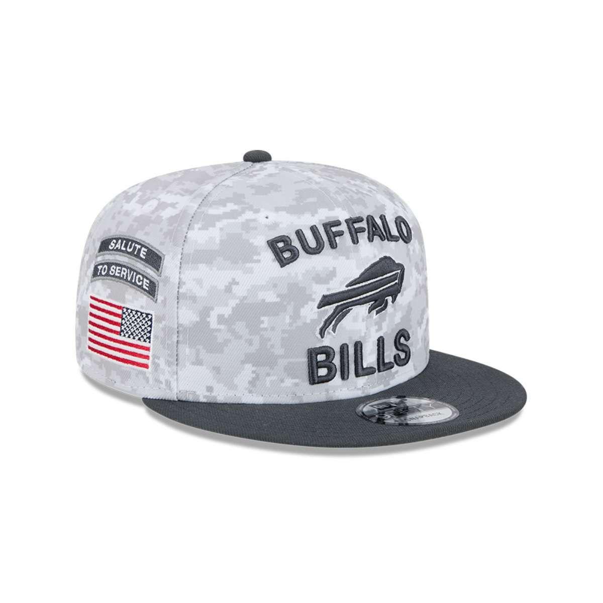 Gorra 9Fifty Buffalo Bills NFL Salute to Service Charcoal - 60583033-0