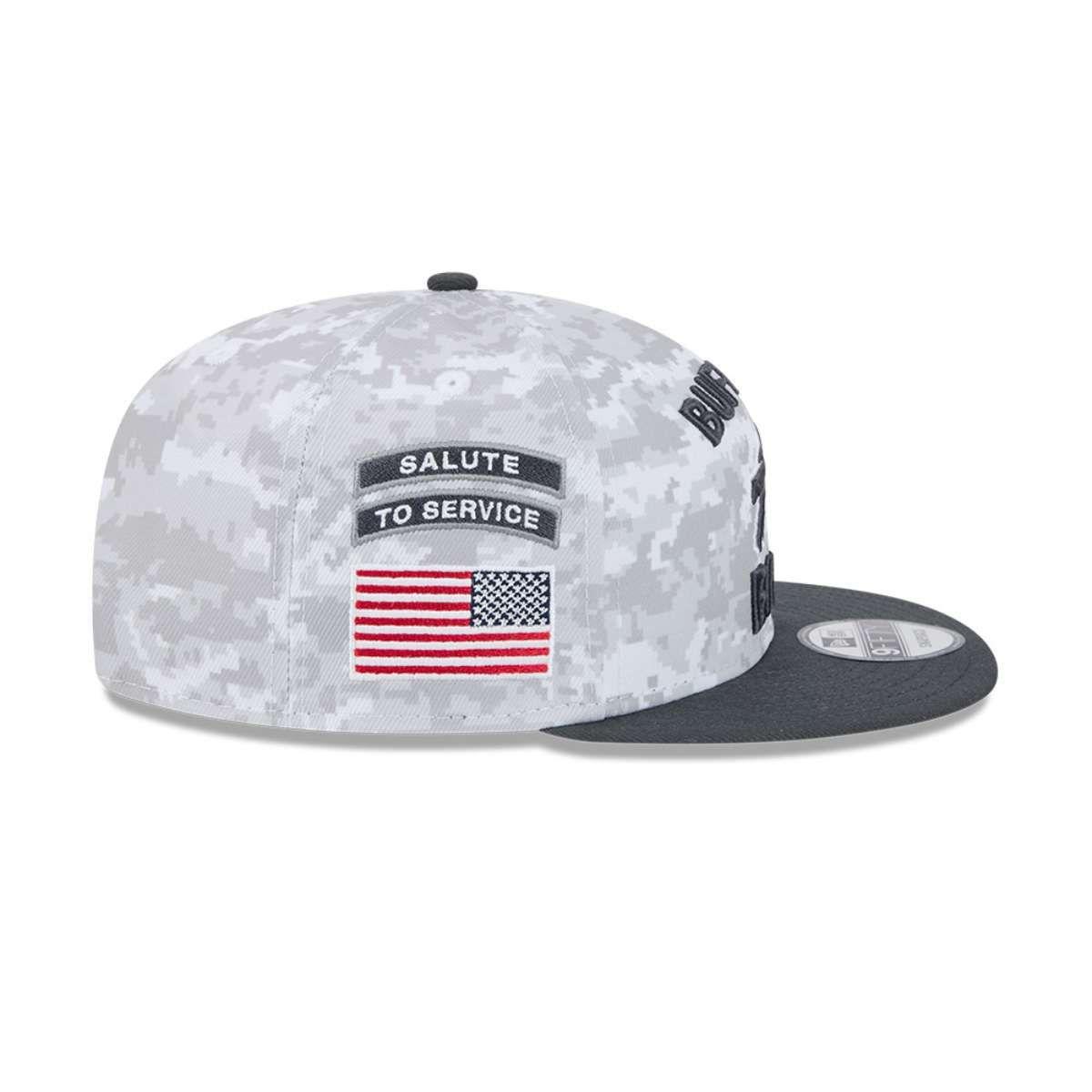 Gorra 9Fifty Buffalo Bills NFL Salute to Service Charcoal - 60583033-4