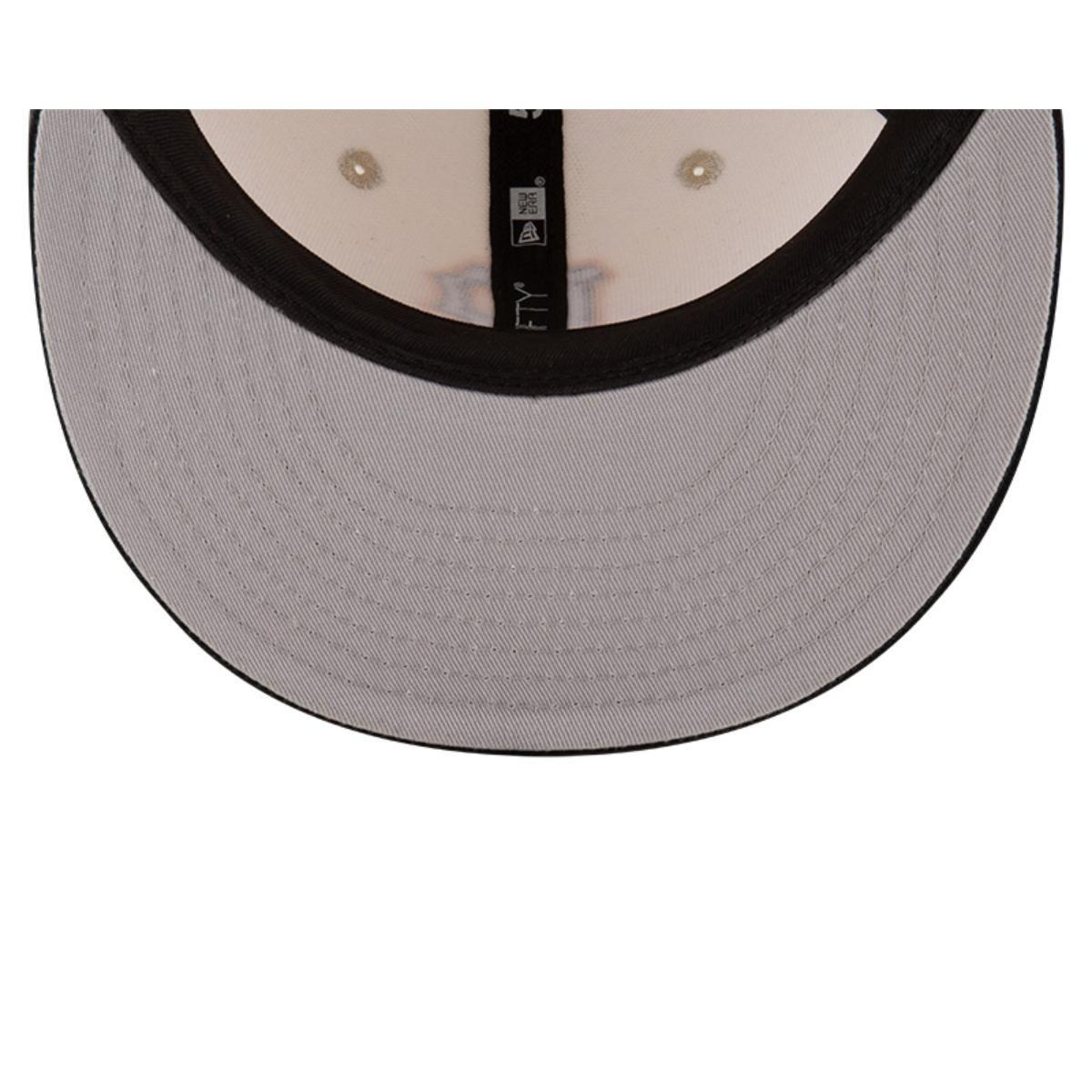 Gorro 59fifty MLB Pittsburgh Pirates Leather Visor White - 60498041-6