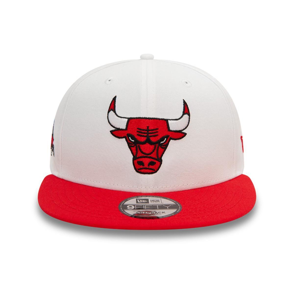 Gorra 9Fifty Chicago Bulls NBA White Crown NBA Red - 60565362-2