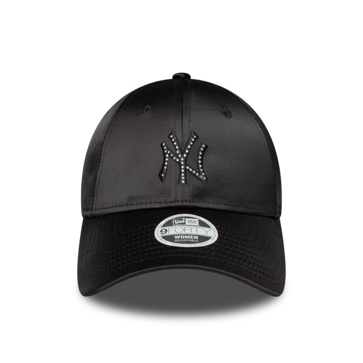 Gorra 9Forty New York Yankees Satin Black Women - 60691310-2