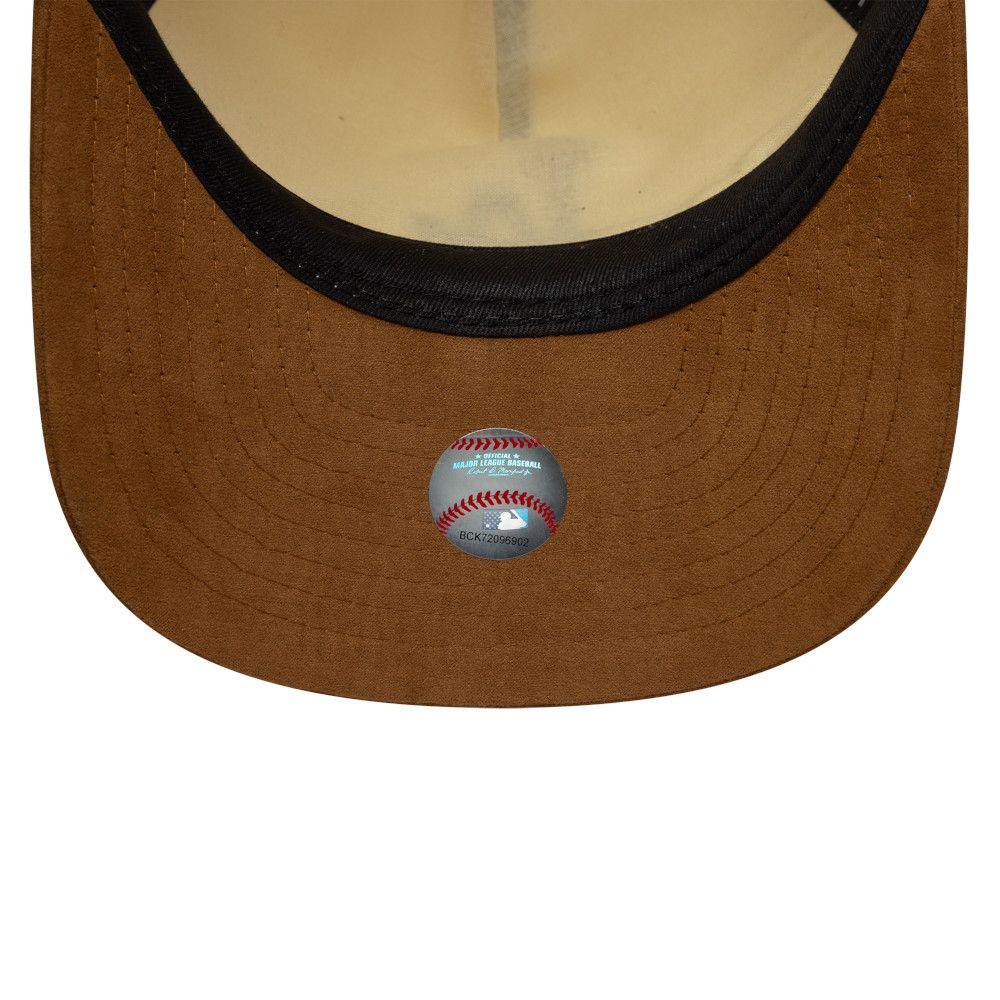 Gorra 9Fifty AF MLB Los Angeles Dodgers Suede Visor Beige - 60771821-4