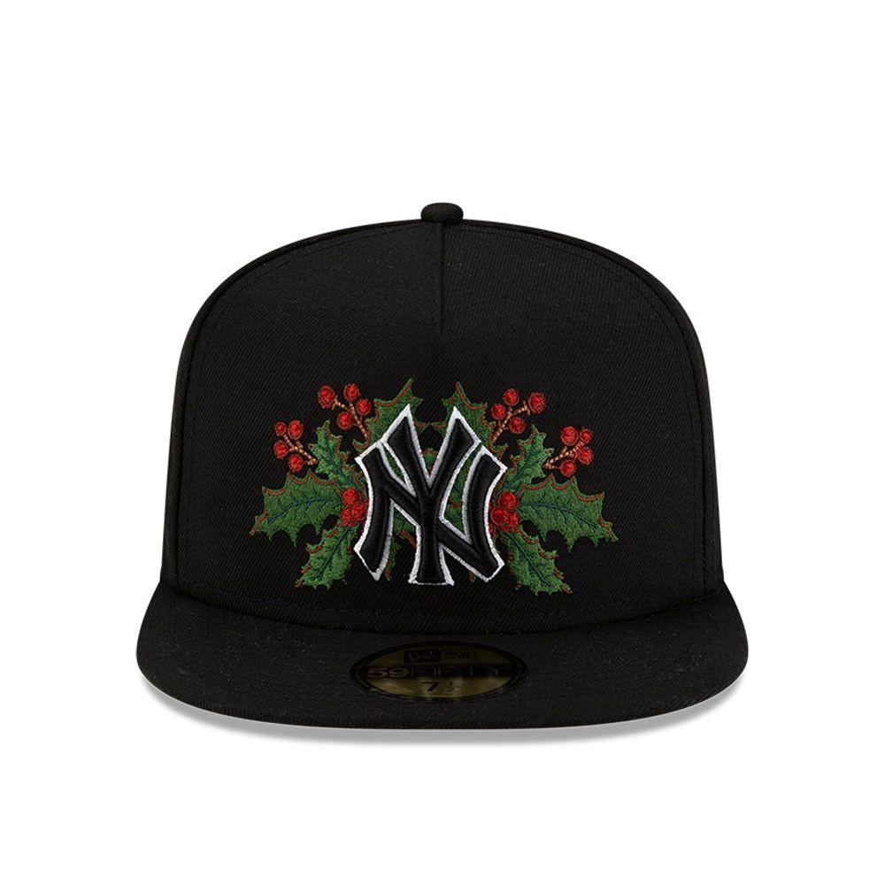 Gorra New Era 59Fifty New York Yankees Holly Negro - 60841891-1