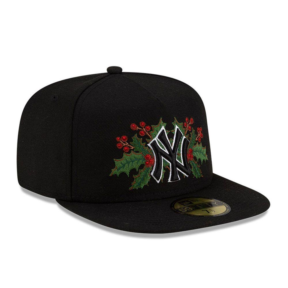 Gorra New Era 59Fifty New York Yankees Holly Negro - 60841891-2