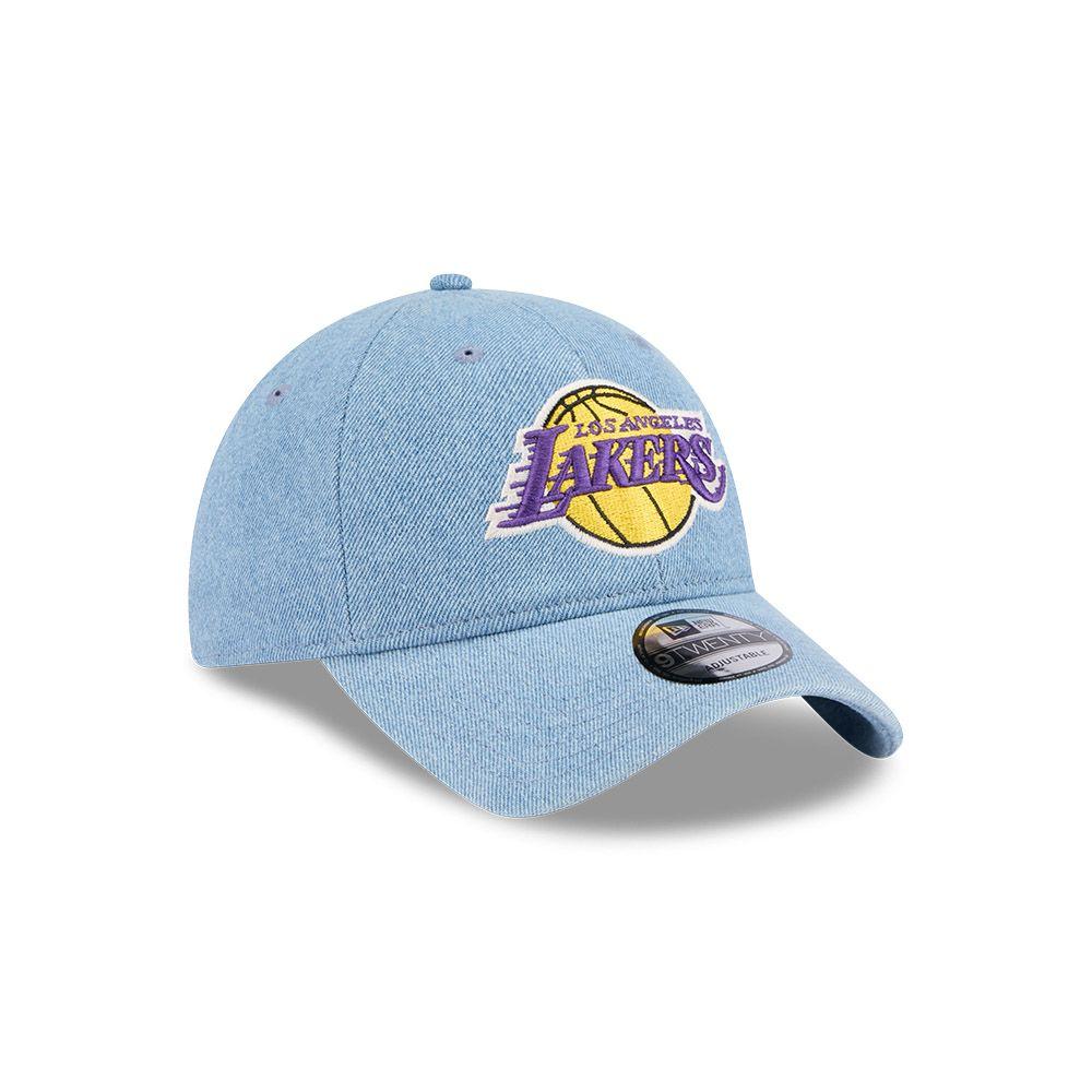 Gorra 9Twenty Los Angeles Lakers Washed Denim Azul - 60504466-2