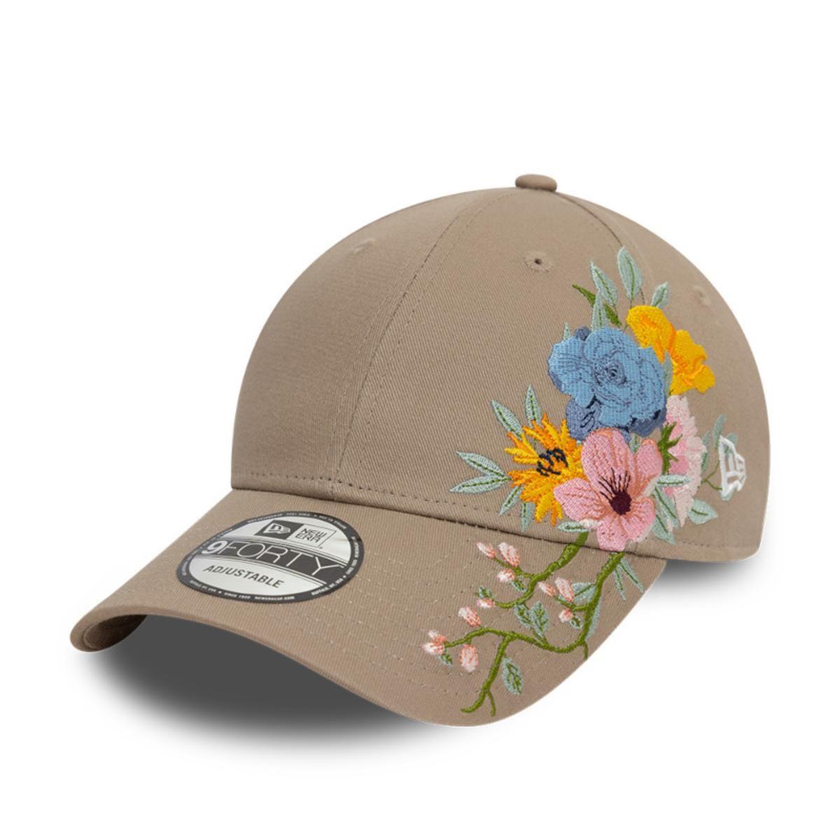 Gorra 9Forty  New Era Brand Floral Beige - 60577634-0