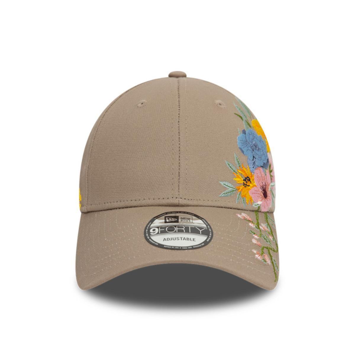 Gorra 9Forty  New Era Brand Floral Beige - 60577634-2