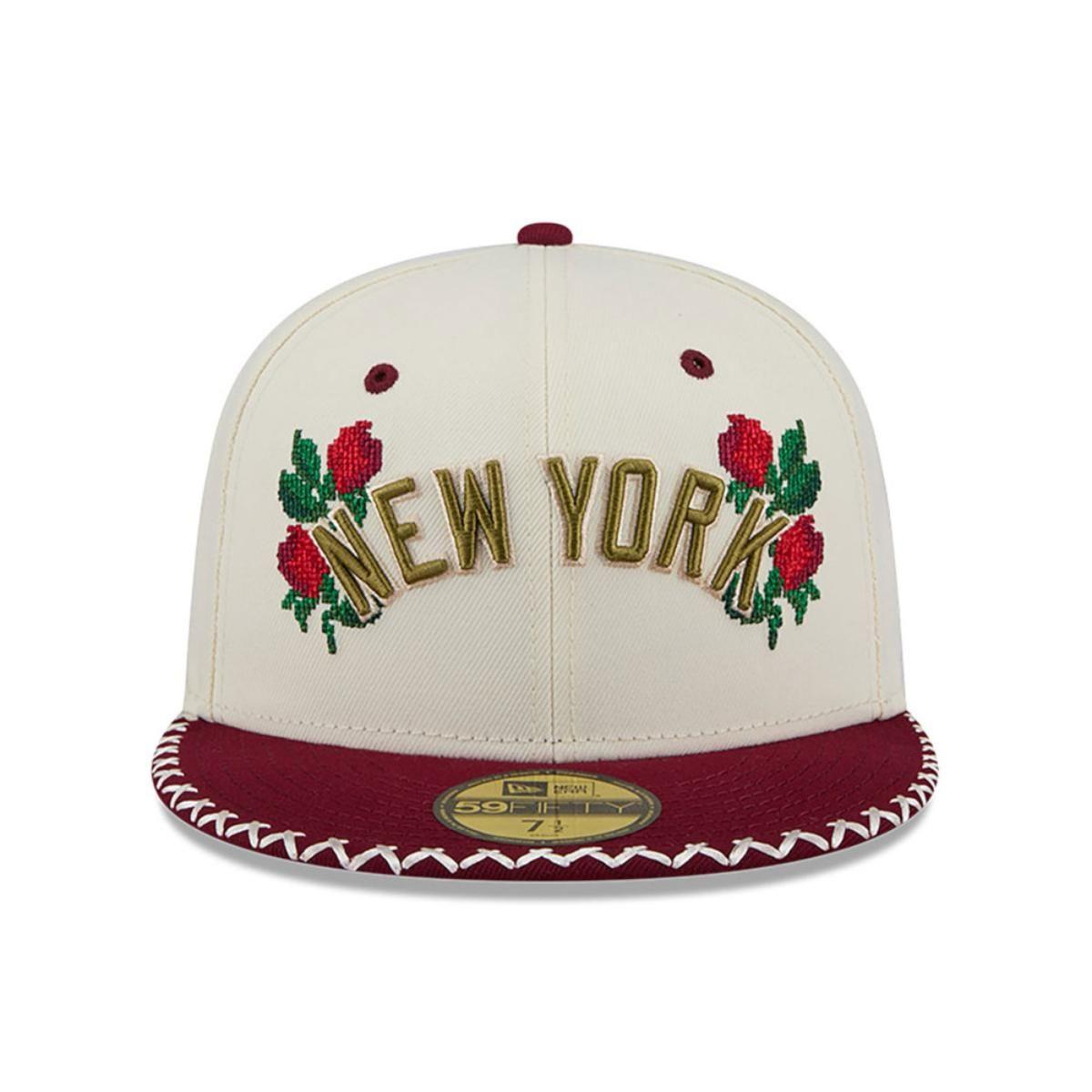 Gorra 59Fifty  MLB New York Yankees Novelty Stitch White - 60645872-2