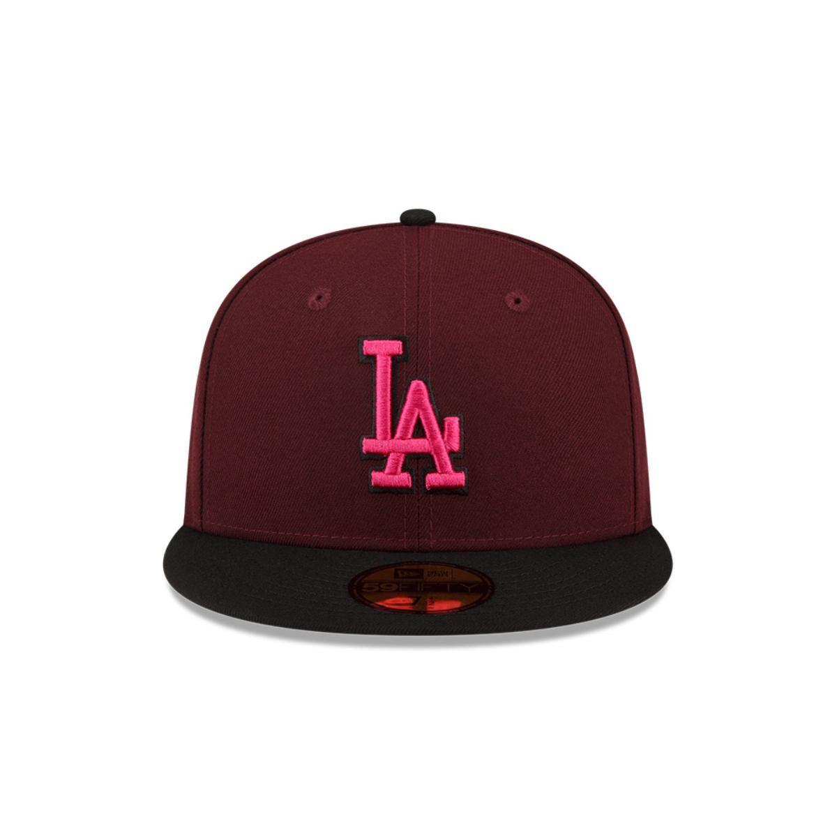 Gorra 59Fifty Los Angeles Dodgers MLB Drop Dark Purple - 70710129-2