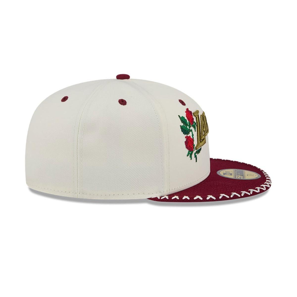 Gorra 59Fifty  NBA Los Angeles Lakers Novelty Stitch White - 60645873-4