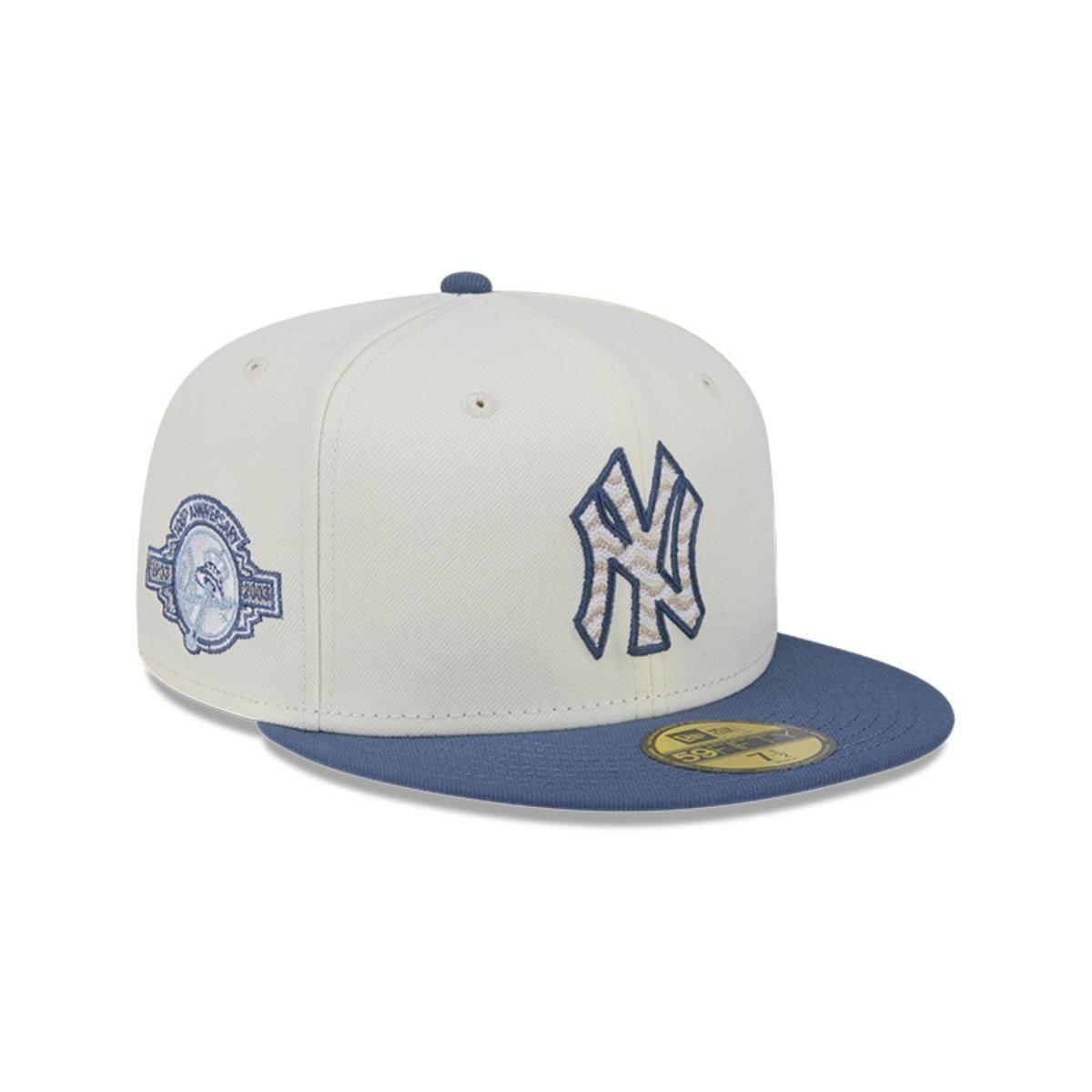 Gorro 59fifty MLB New York Yankees Wavy Chainstitch White - 60565725-0