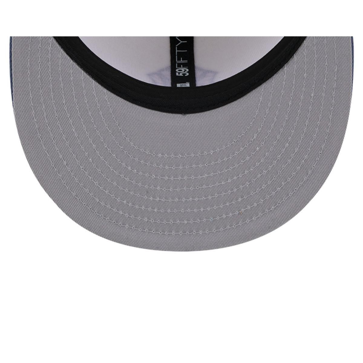 Gorro 59fifty MLB New York Yankees Wavy Chainstitch White - 60565725-6