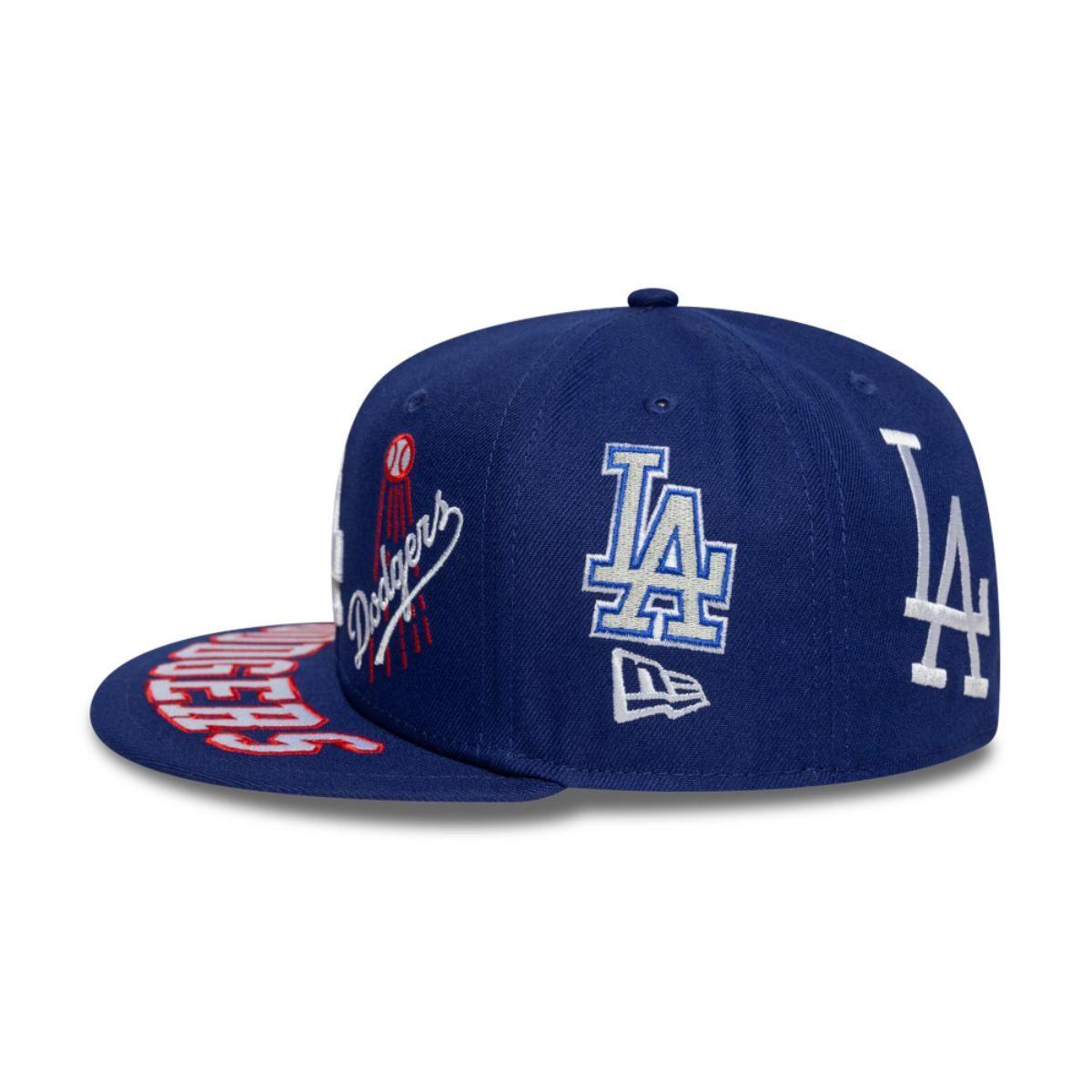 Gorra 59Fifty Los Angeles Dodgers Img MLB All Over Blue - 60691180-3