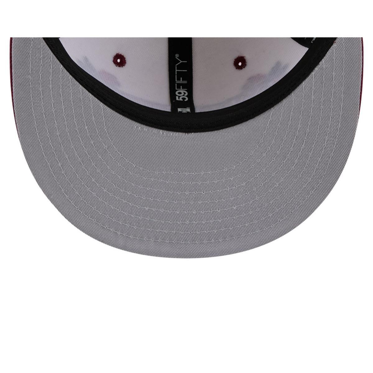 Gorra 59Fifty  MLB Seattle Mariners Novelty Stitch White - 60645880-6