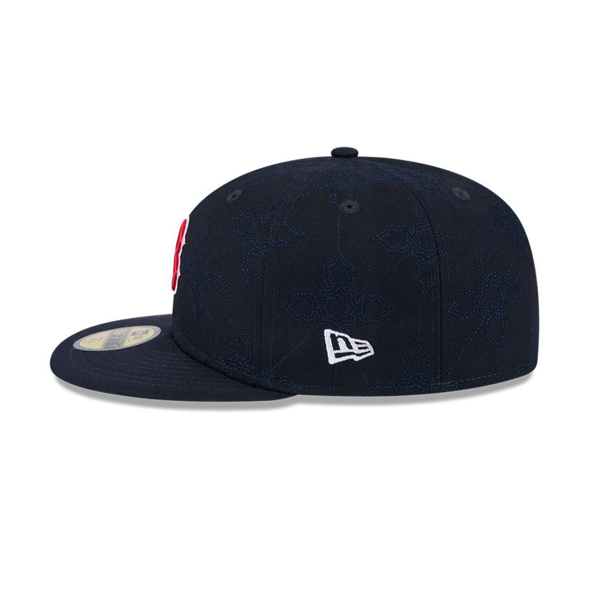 Gorra 59Fifty Boston Red Sox MLB OTC Pattern Navy - 60641245-3