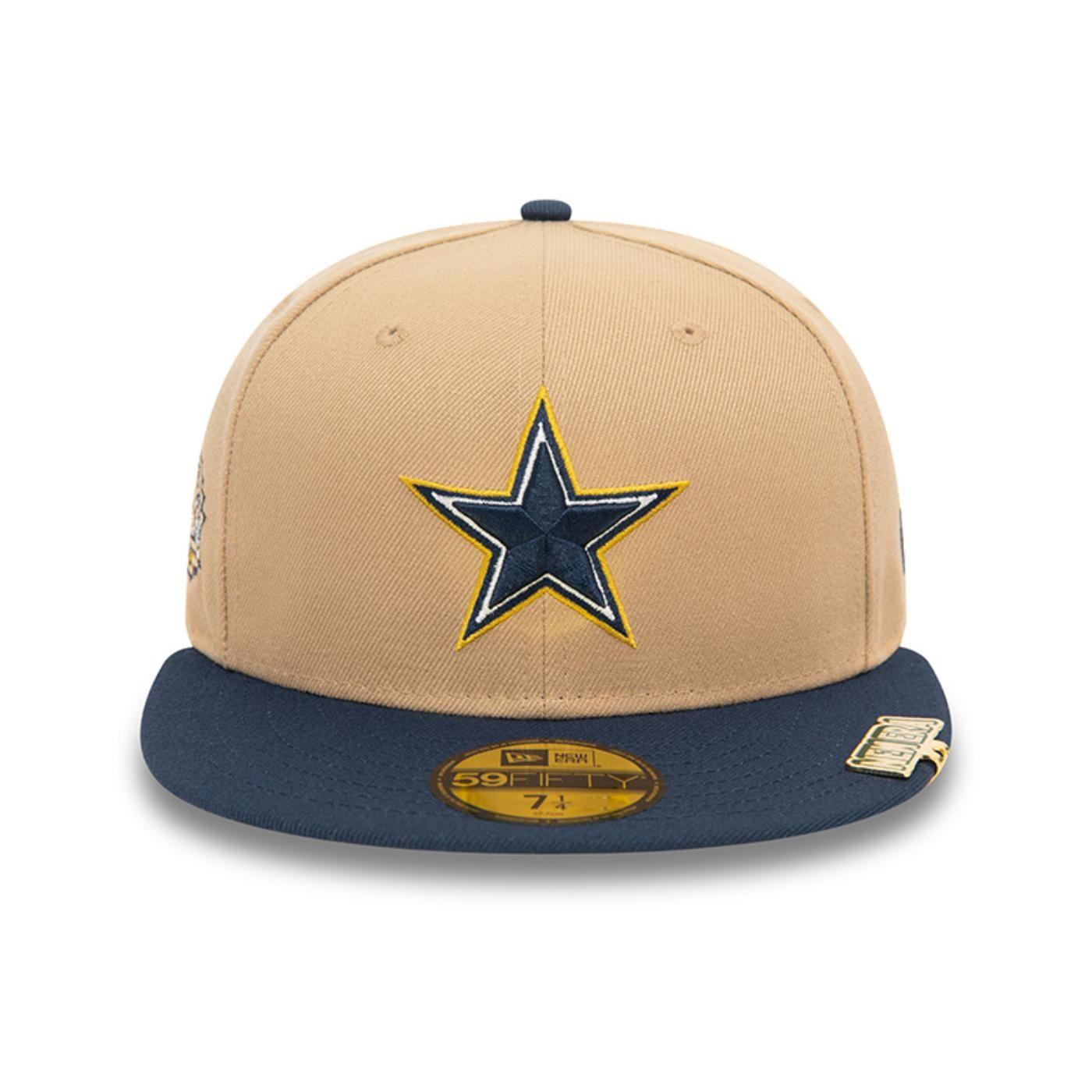 Gorra 59Fifty Dallas Cowboys NFL Pin Pack Beige - 60565545-2