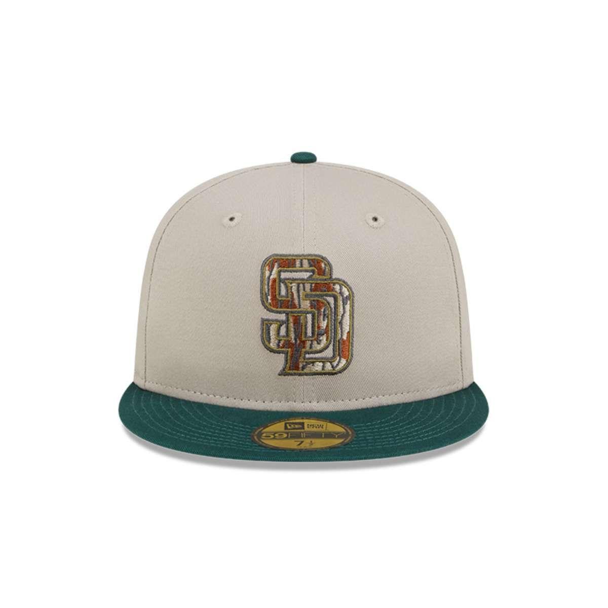 Jockey San Diego Padres MLB 59Fifty Tree Bark Fill Grey - 60553956-2
