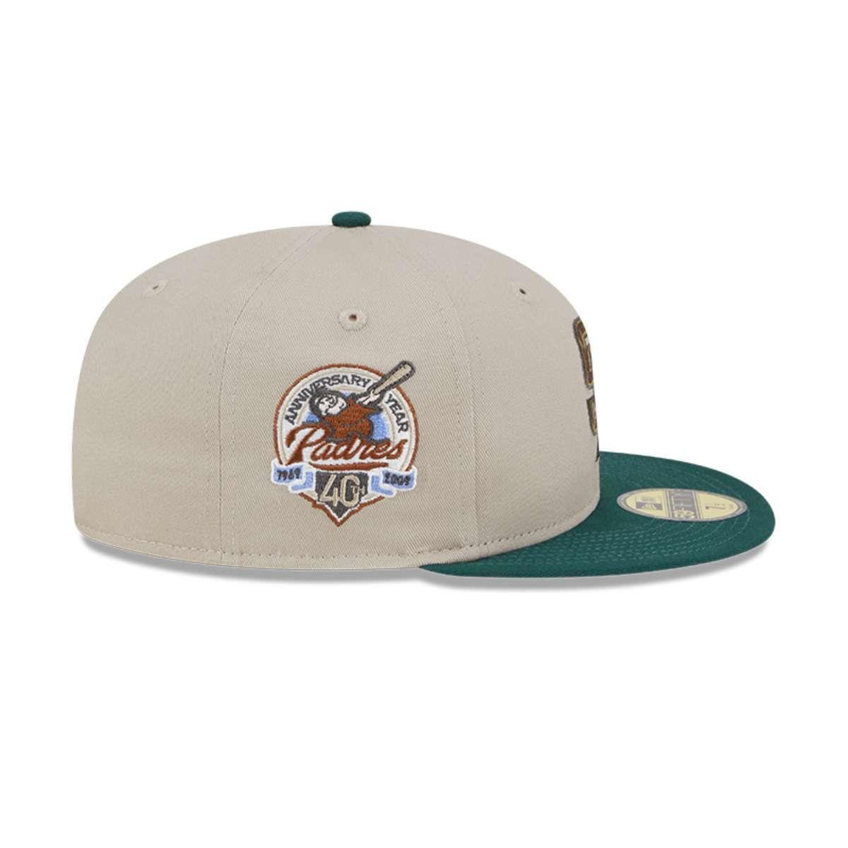 Jockey San Diego Padres MLB 59Fifty Tree Bark Fill Grey - 60553956-3