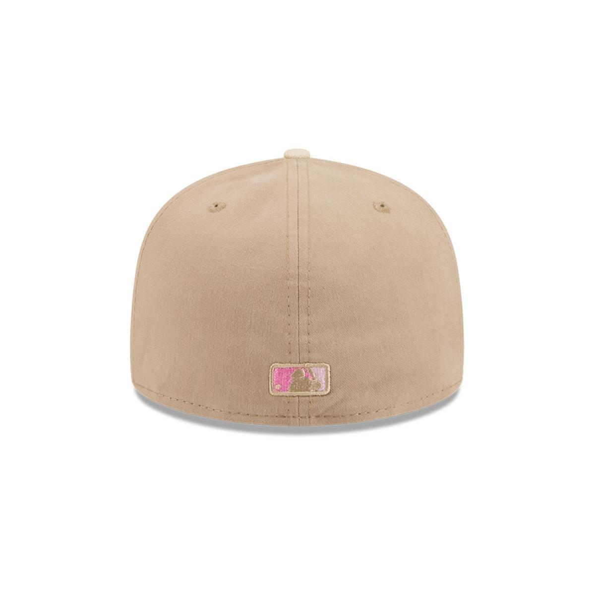 Gorra 59Fifty Boston Red Sox MLB Hand Stitched Beige - 60668432-5