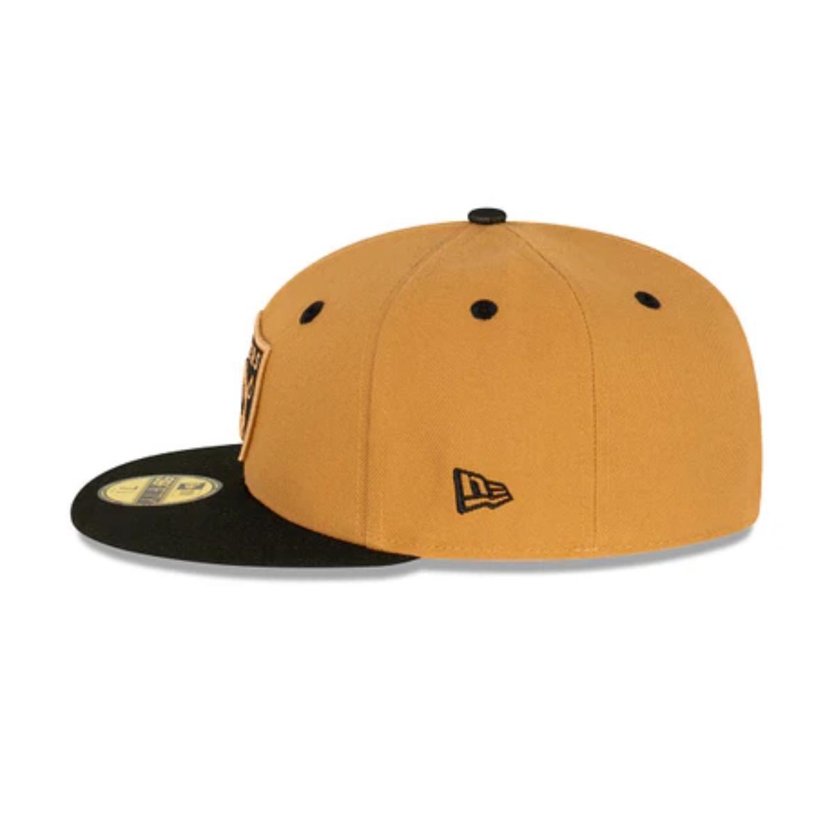 Gorra 59fifty NFL Las Vegas Raiders Wheat Black Med Beige - 60416051-3