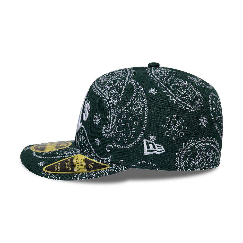 Gorra 59Fifty MLB Oakland Athletics Paisley Pack Verde-60895340-778-3