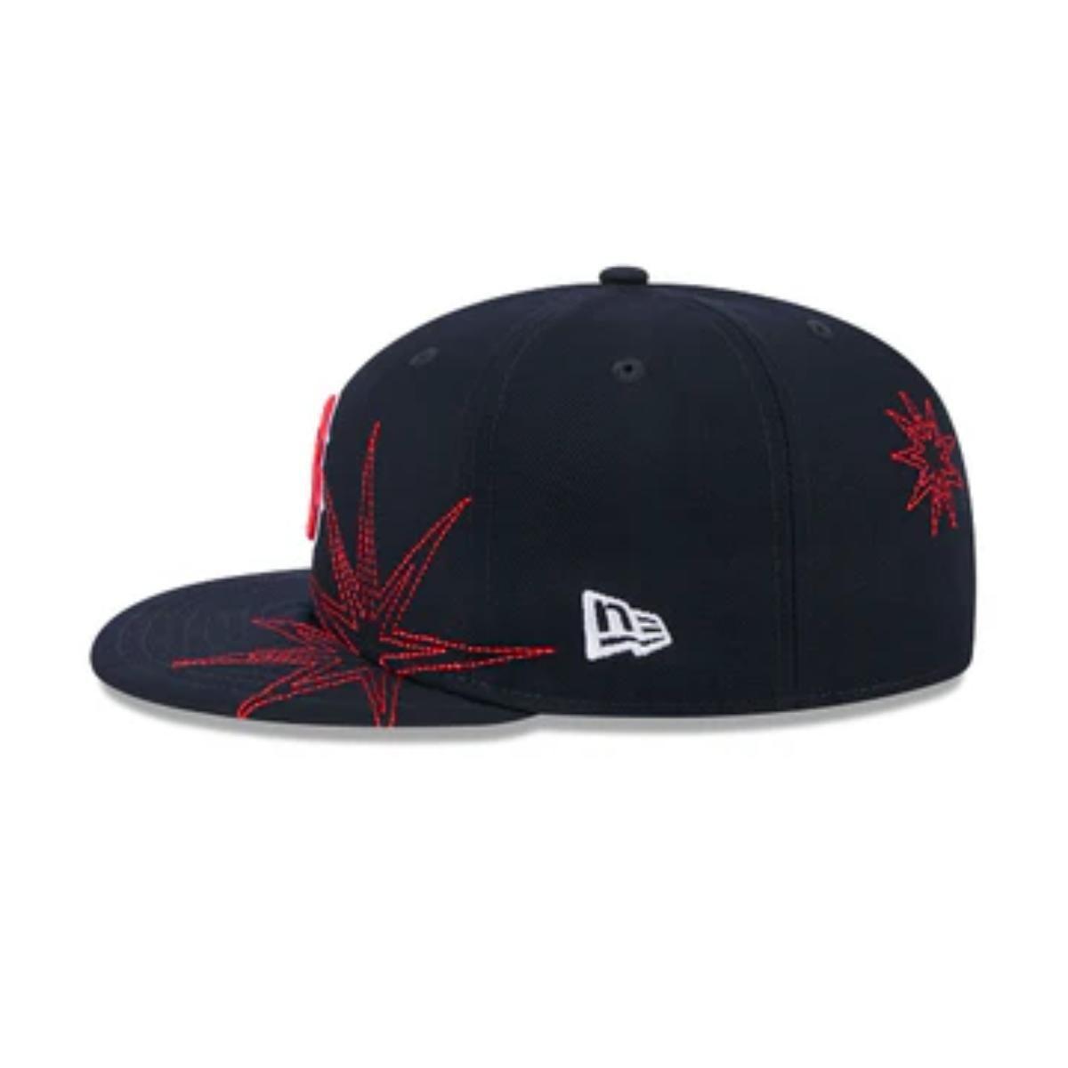 Gorra 59Fifty Boston Red Sox MLB Solar Stars Open Misc - 60585409-3