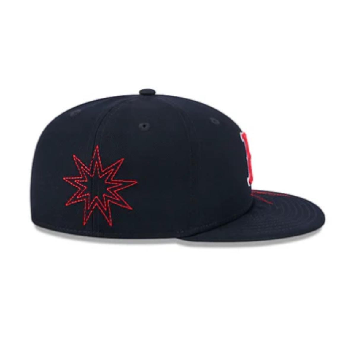 Gorra 59Fifty Boston Red Sox MLB Solar Stars Open Misc - 60585409-4
