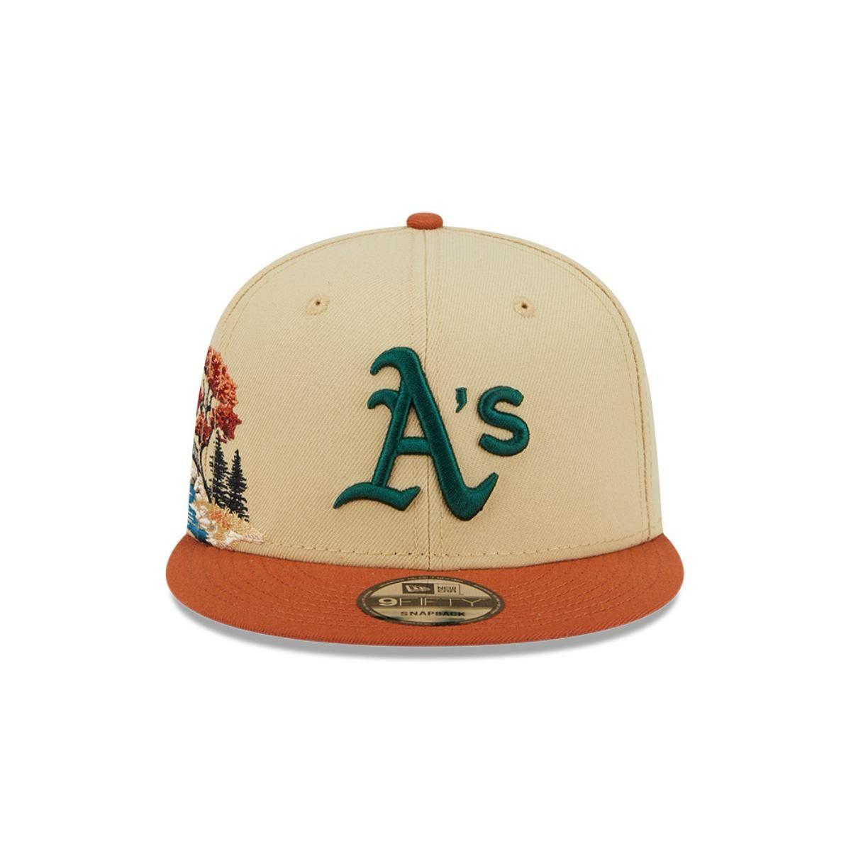 Gorra 9Fifty  MLB Oakland Athletics Fall Landscape Beige - 60598219-2