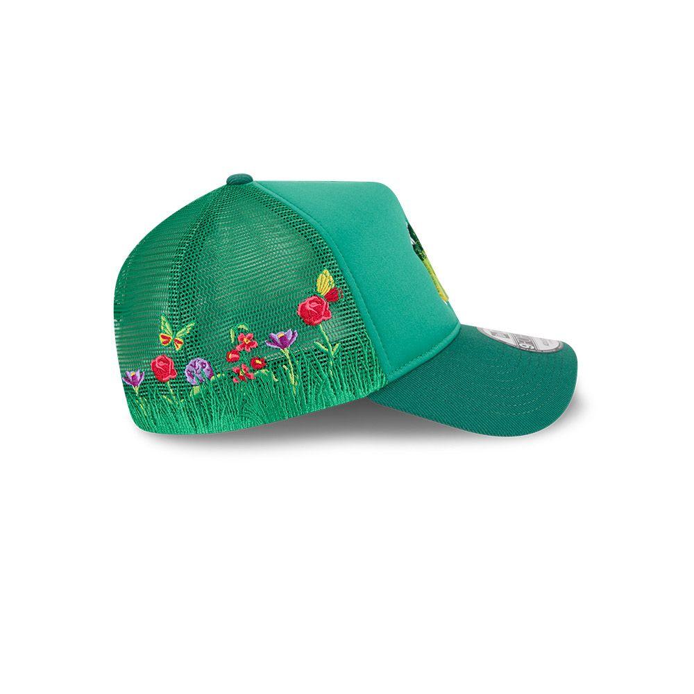 Gorra 9Forty AF MLB Ny Yankees Gradient Logo Floral Verde - 60869335-3