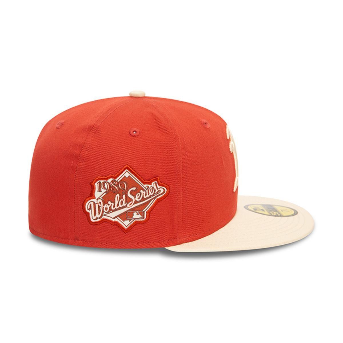 Gorra 59Fifty Oakland Athletics MLB Color Block Copper - 60565168-3