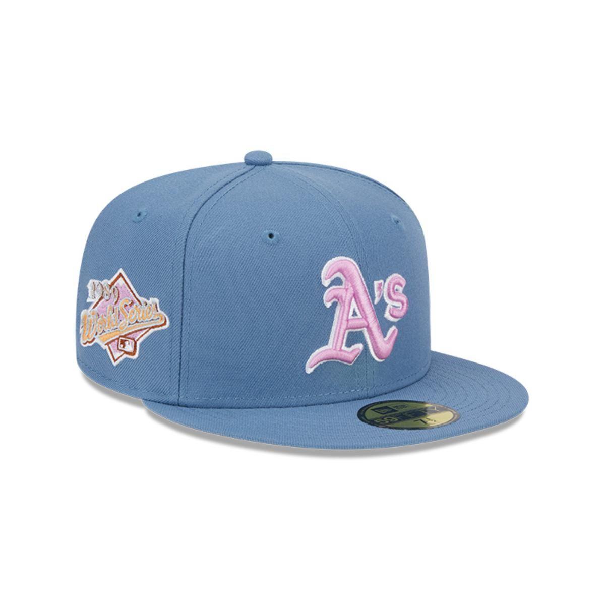 Gorro 59fifty MLB Oakland Athletics Color Pack Med Blue-0
