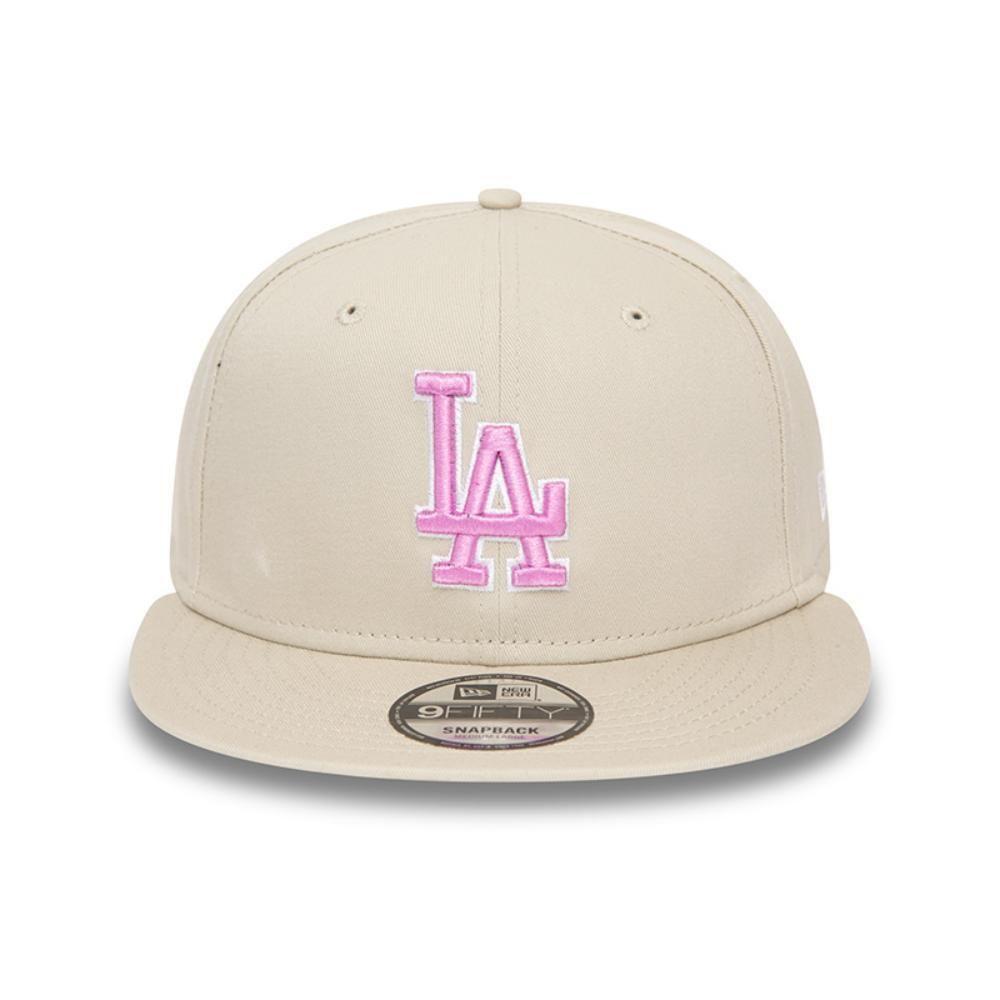 Gorra Los Angeles Dodgers MLB 9Fifty Team Outline Beige New Era - 60435142-2