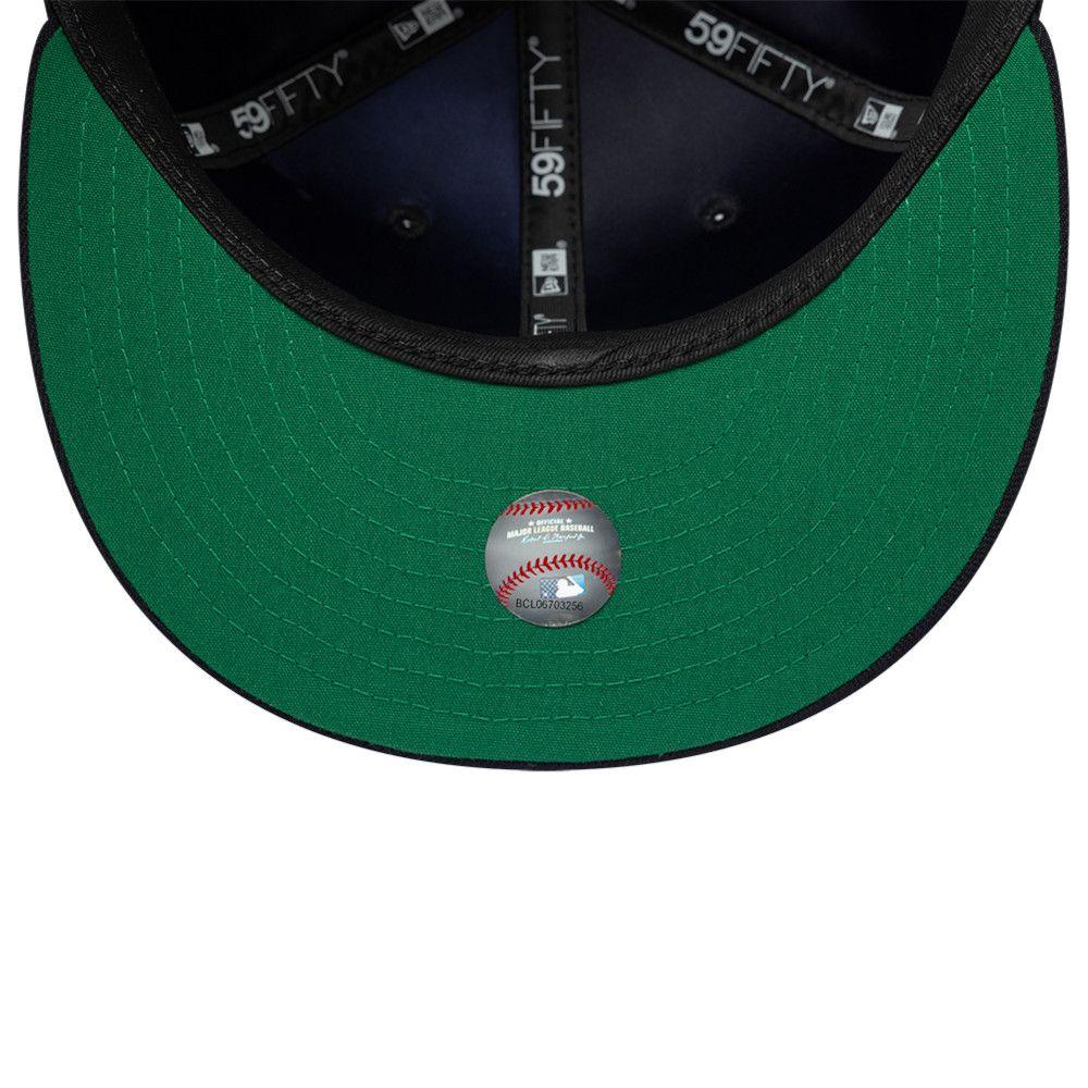 Gorra 59Fifty MLB Boston Red Sox Side Patch Azul Marino - 60870095-4