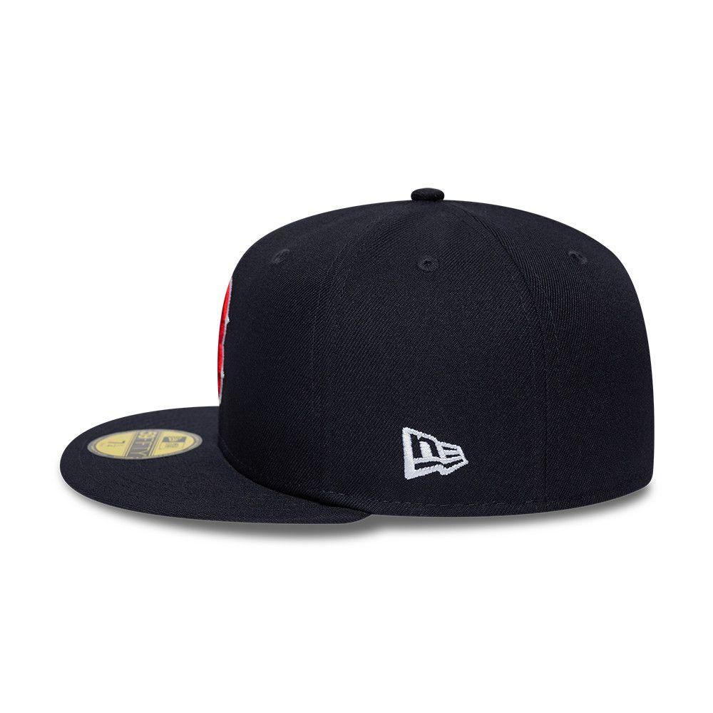 Gorra 59Fifty MLB Boston Red Sox Side Patch Azul Marino - 60870095-5