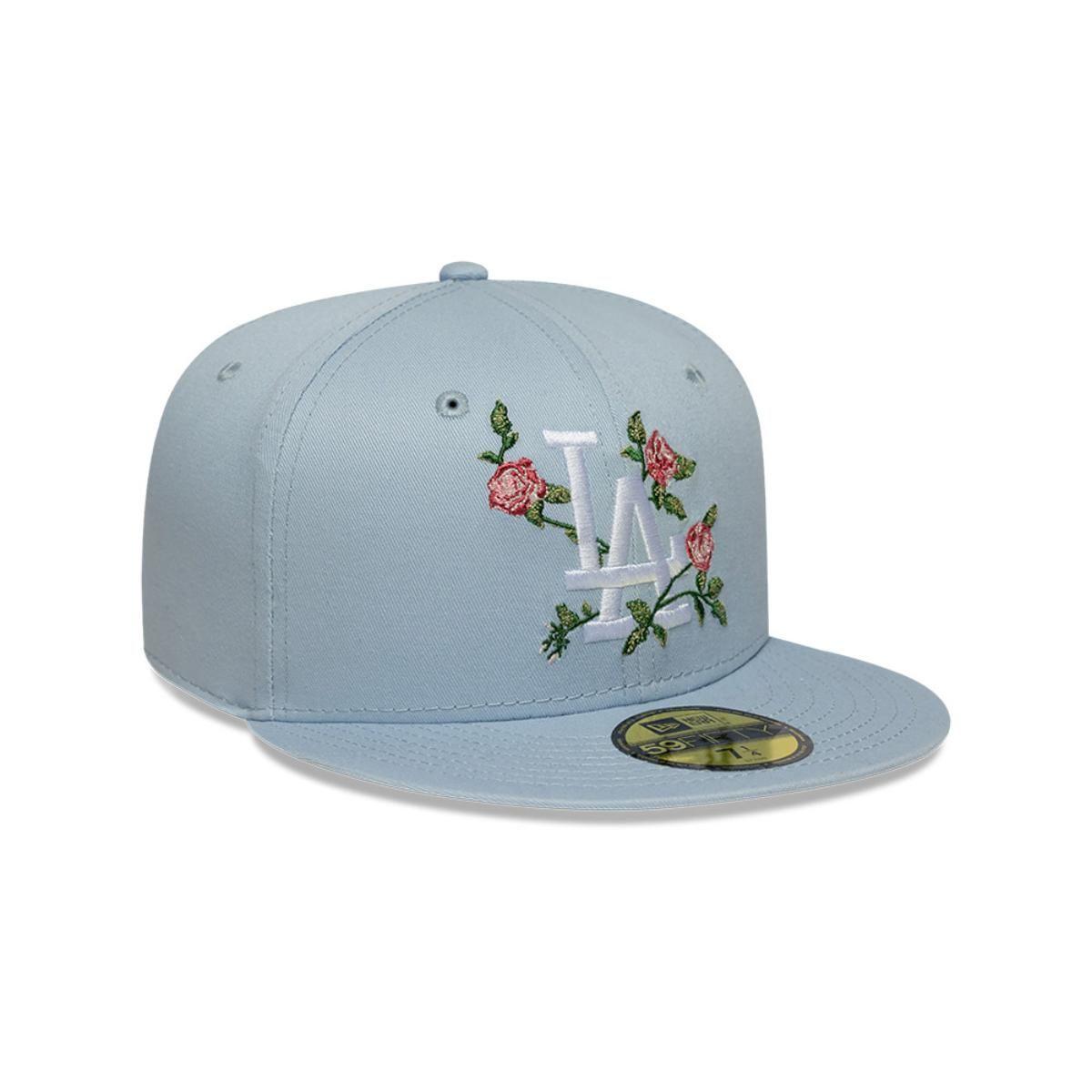 Gorra 59Fifty Los Angeles Dodgers MLB Floral Pastel Blue - 60765920-1