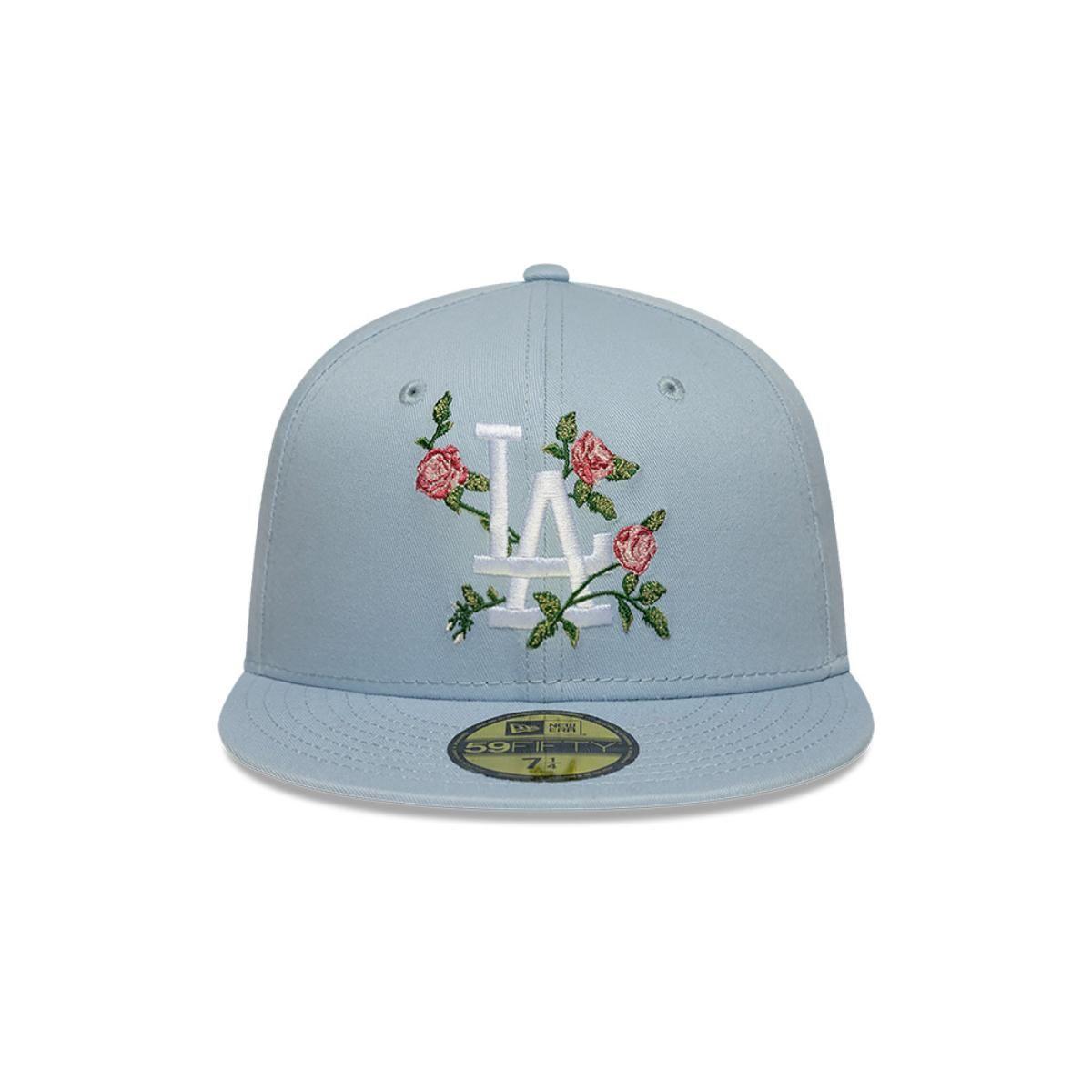 Gorra 59Fifty Los Angeles Dodgers MLB Floral Pastel Blue - 60765920-2