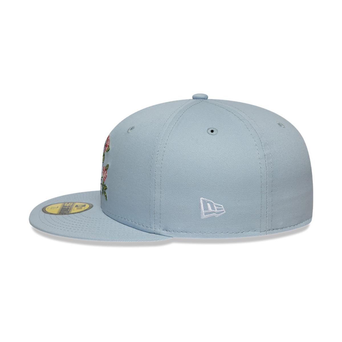 Gorra 59Fifty Los Angeles Dodgers MLB Floral Pastel Blue - 60765920-3