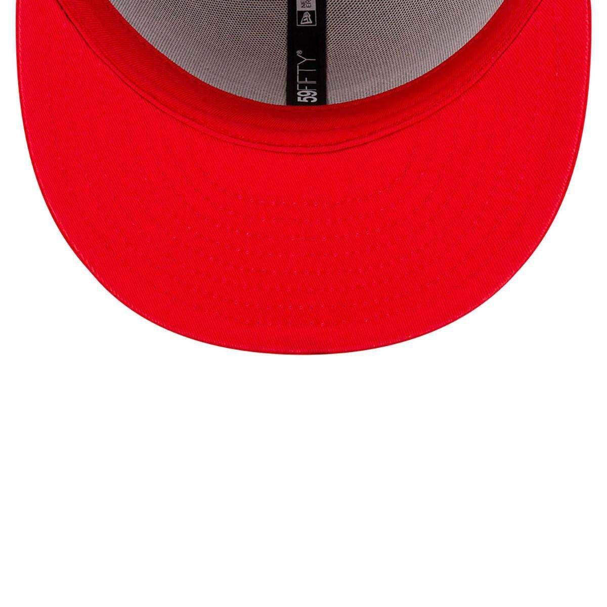Jockey Chicago Bulls NBA 59Fifty Black New Era - 60429547-6