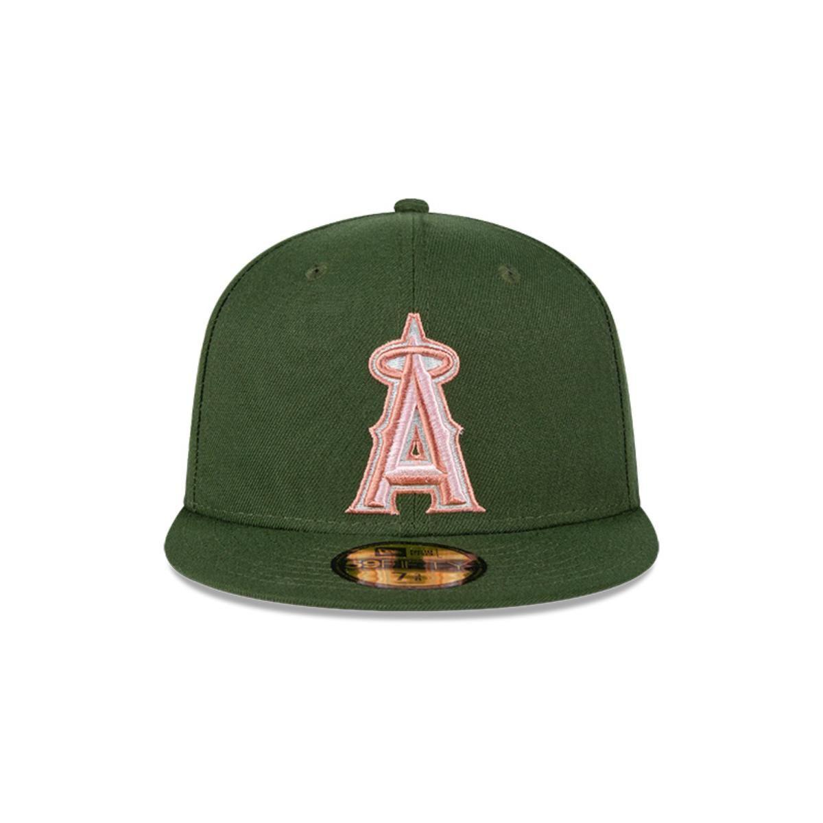 Gorra 59Fifty Los Angeles Angels MLB Pink Pack Green - 13755238-2