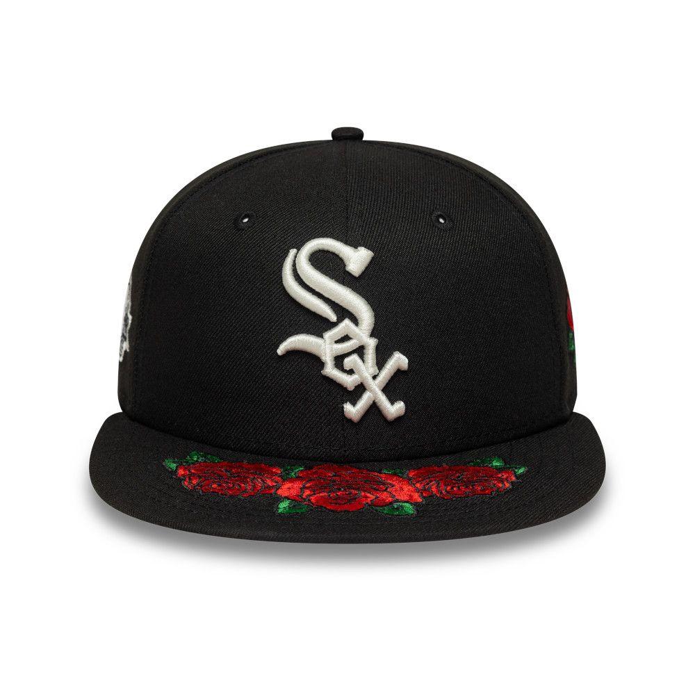 Gorra New Era 59Fifty Chicago White Sox Coops Floral Negro - 60772627-1