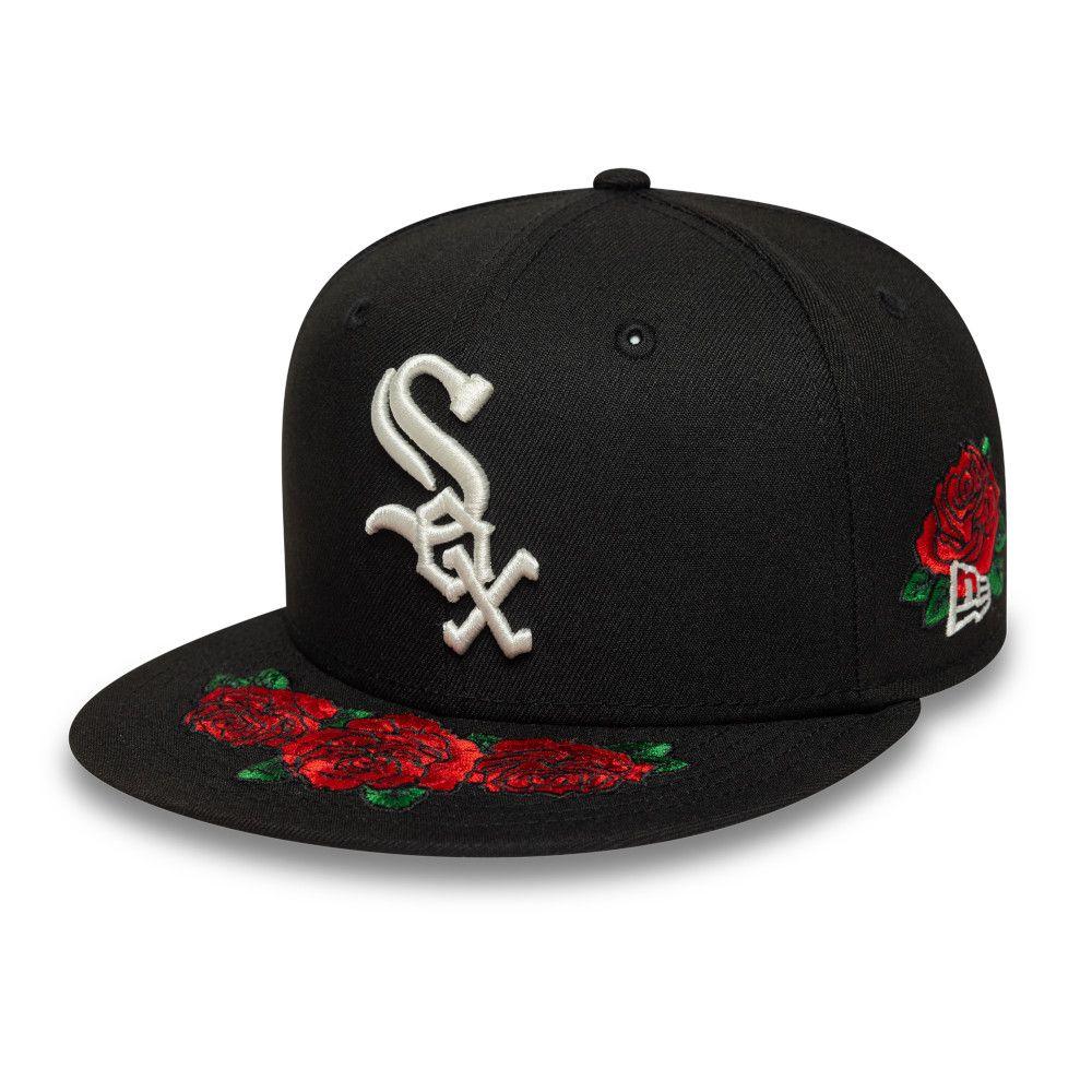 Gorra New Era 59Fifty Chicago White Sox Coops Floral Negro - 60772627-2